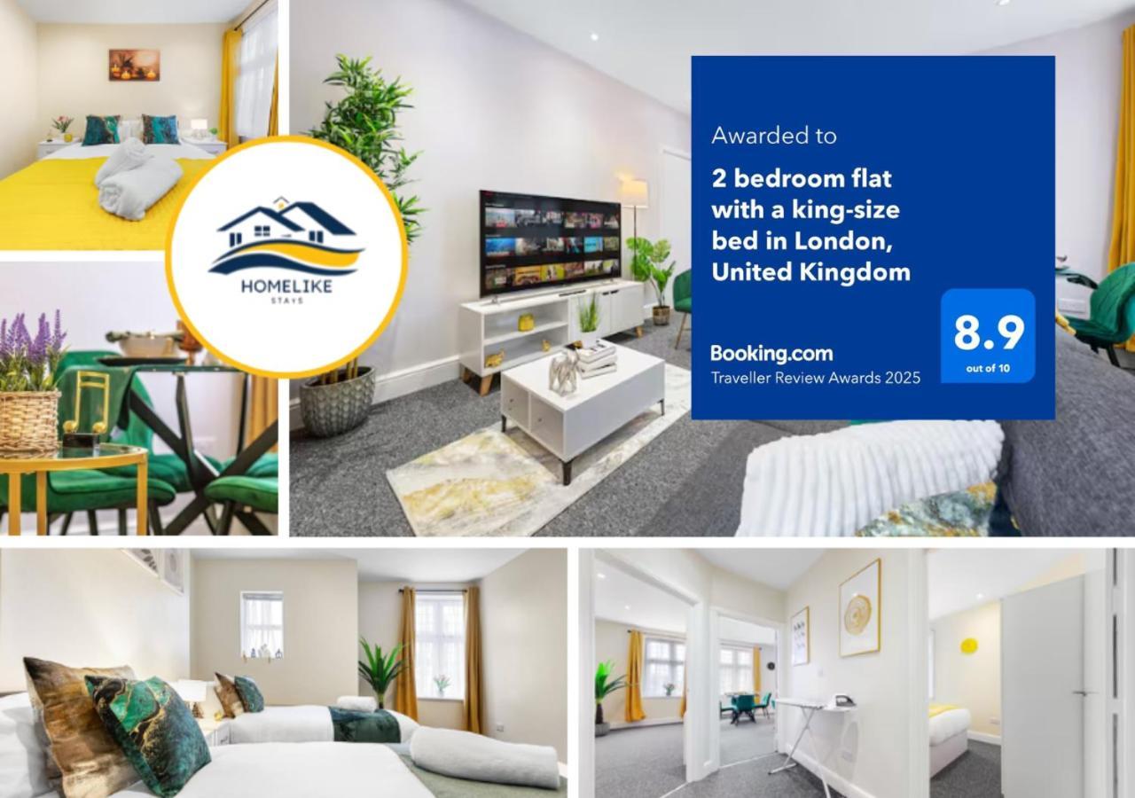 Elegant 2Br London Hideaway- King Bed, Sleeps 6 - Parking- Instant Book- 20 Percent Off Limited Time! บาร์เน็ท ภายนอก รูปภาพ